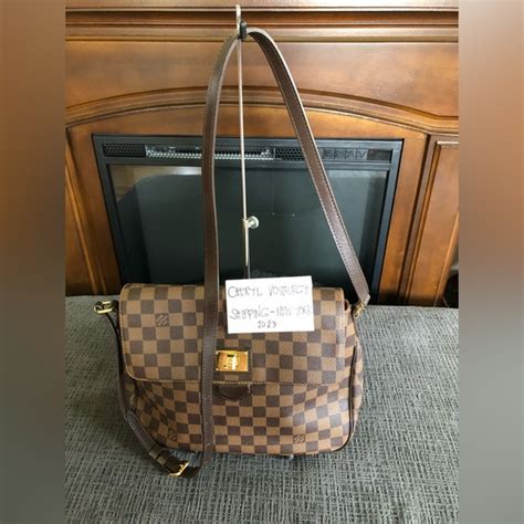 Louis Vuitton Damier Ebene Besace Rosebery Bag 